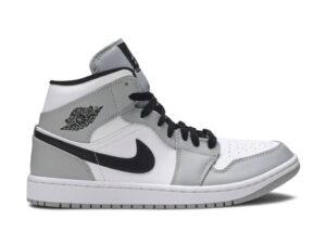 Air Jordan 1 Mid Smoke Grey 554724-092 Sneaker Shoes