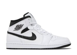 Air Jordan 1 Mid White Black DQ8426-132 Sneaker Shoes