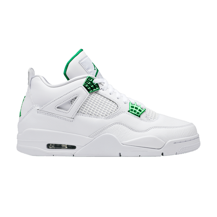 Air Jordan 4 Retro Green Metallic CT8527-113 Sneaker Shoes - Image 9