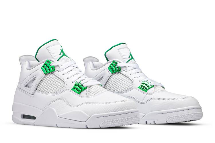 Air Jordan 4 Retro Green Metallic CT8527-113 Sneaker Shoes - Image 8
