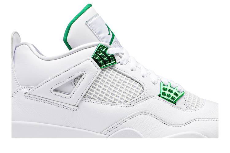 Air Jordan 4 Retro Green Metallic CT8527-113 Sneaker Shoes - Image 2
