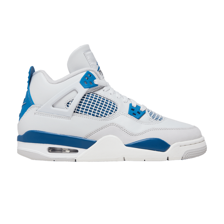 Air Jordan 4 Retro GS Military Blue 2024 HF4281-141 Sneaker Shoes - Image 9