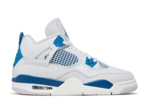 Air Jordan 4 Retro GS Military Blue 2024 HF4281-141 Sneaker Shoes