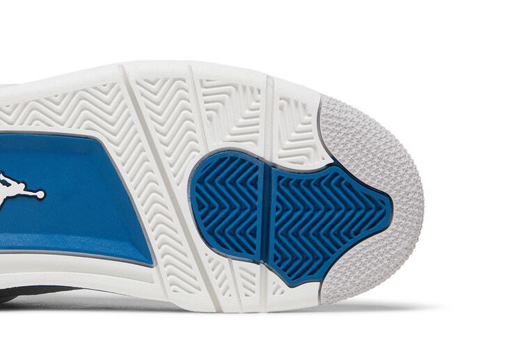 Air Jordan 4 Retro GS Military Blue 2024 HF4281-141 Sneaker Shoes - Image 5