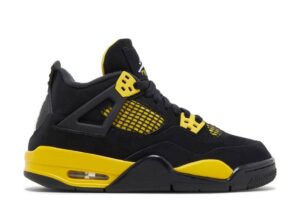 Air Jordan 4 Retro GS Thunder 2023 408452-017 Sneaker Shoes