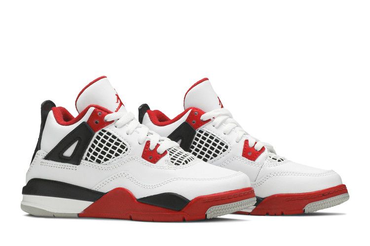 Air Jordan 4 Retro OG PS Fire Red 2020 BQ7669-160 Sneaker Shoes - Image 8