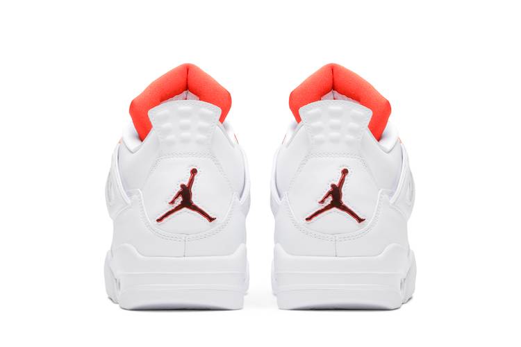 Air Jordan 4 Retro Orange Metallic CT8527-118 Sneaker Shoes - Image 6