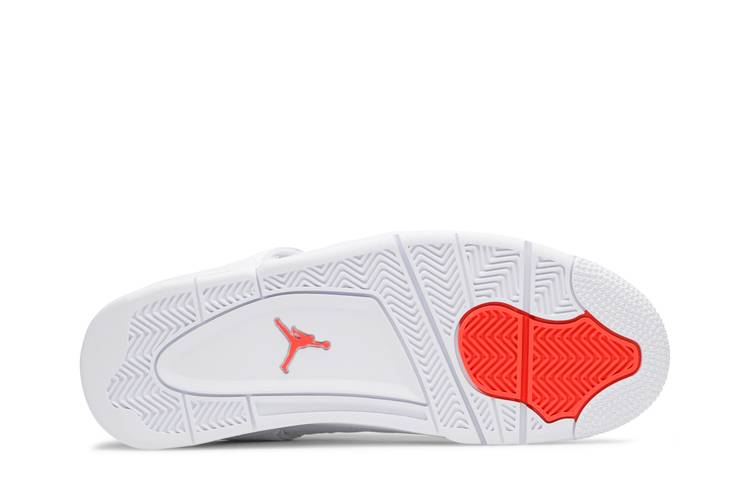 Air Jordan 4 Retro Orange Metallic CT8527-118 Sneaker Shoes - Image 4