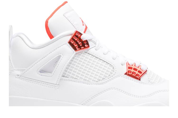 Air Jordan 4 Retro Orange Metallic CT8527-118 Sneaker Shoes - Image 2