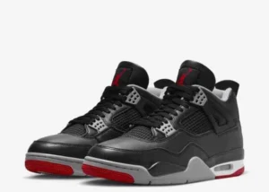 Air Jordan 4 Retro PS Bred Reimagined BQ7669-006 Sneaker Shoes