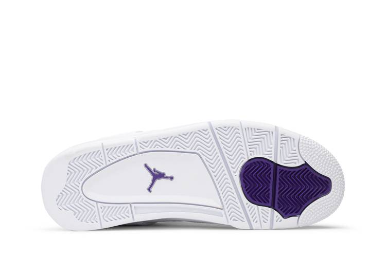 Air Jordan 4 Retro Purple Metallic CT8527-115 Sneaker Shoes - Image 4