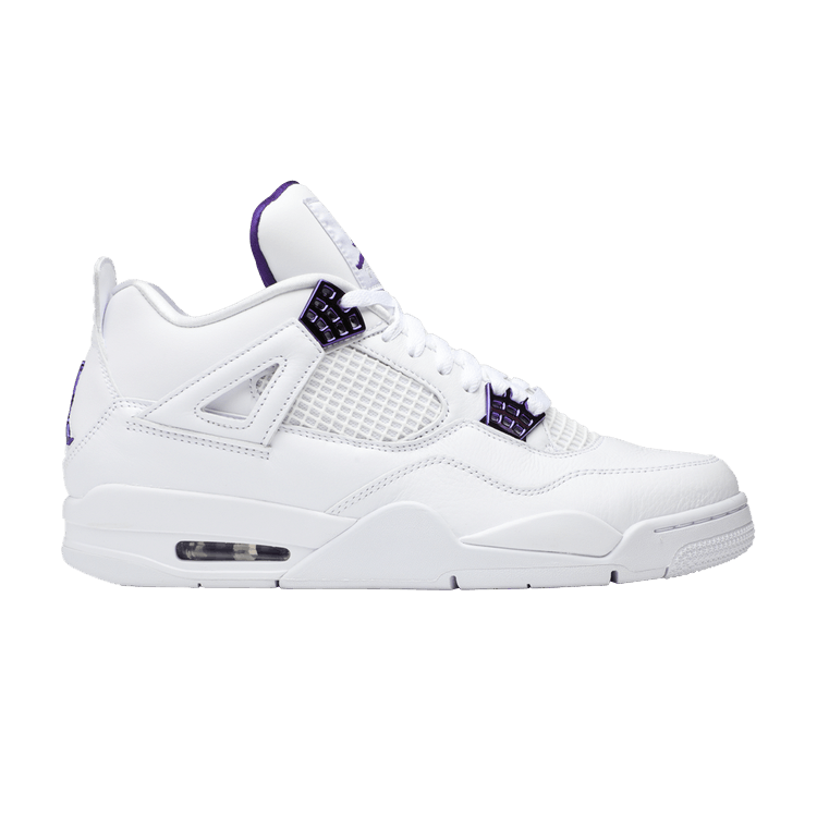 Air Jordan 4 Retro Purple Metallic CT8527-115 Sneaker Shoes - Image 9