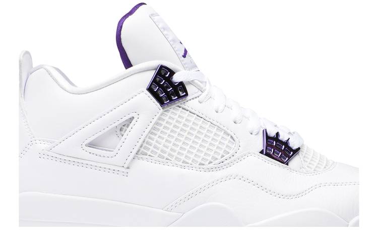 Air Jordan 4 Retro Purple Metallic CT8527-115 Sneaker Shoes - Image 2