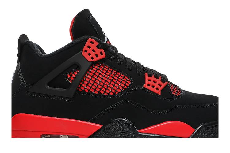 Air Jordan 4 Retro Red Thunder CT8527-016 Sneaker Shoes - Image 2