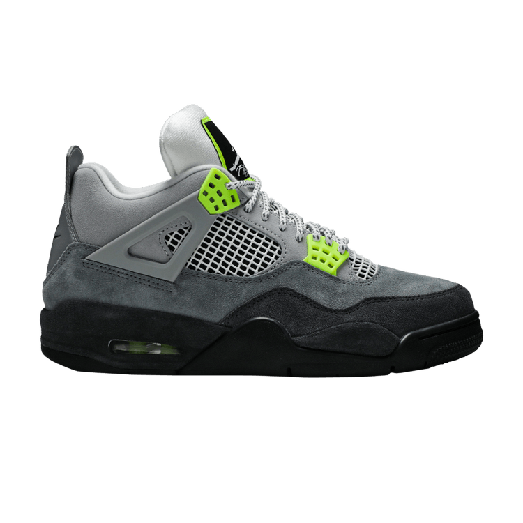 Air Jordan 4 Retro SE Neon 95 CT5342-007 Sneaker Shoes - Image 9