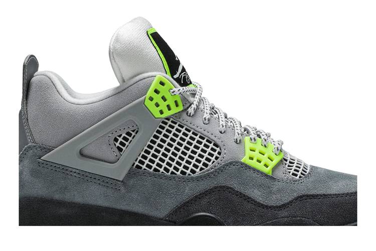 Air Jordan 4 Retro SE Neon 95 CT5342-007 Sneaker Shoes - Image 2