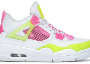 Air Jordan 4 Retro SE TD Lemon Venom CV7807-100 Sneaker Shoes