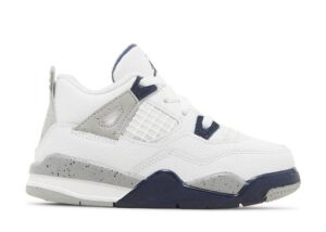 Air Jordan 4 Retro TD Midnight Navy BQ7670-140 Sneaker Shoes