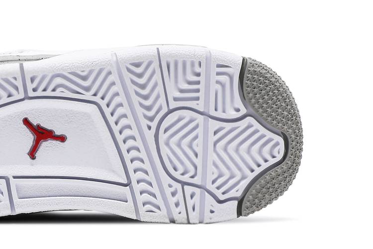 Air Jordan 4 Retro TD White Oreo BQ7670-100 Sneaker Shoes - Image 5