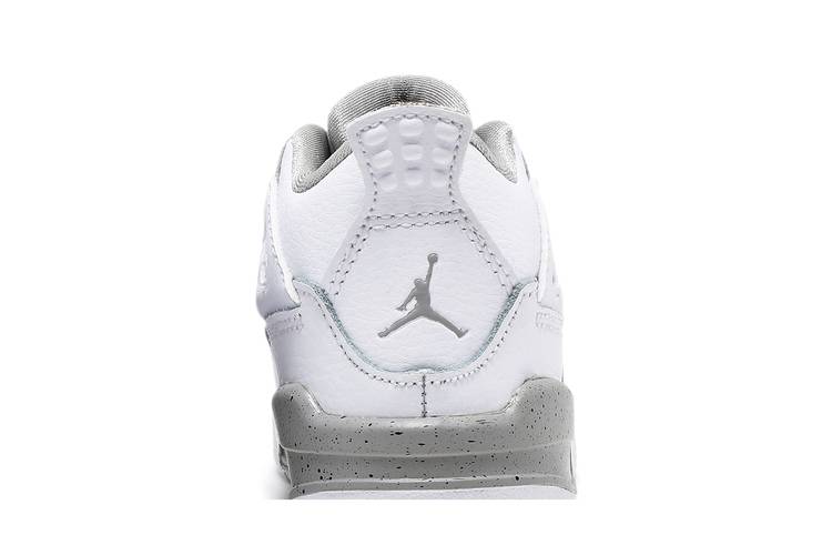 Air Jordan 4 Retro TD White Oreo BQ7670-100 Sneaker Shoes - Image 7