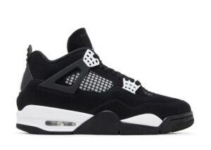 Air Jordan 4 Retro White Thunder FQ8138-001 Sneaker Shoes