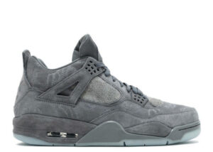 KAWS x Air Jordan 4 Retro Cool Grey 930155-003 Classic Sneakers – Potoslime