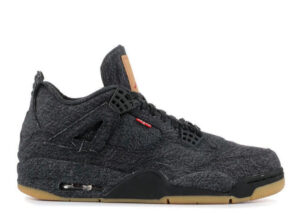 Levis x Air Jordan 4 Retro Black Denim AO2571-001 Iconic Trainers – Potoslime
