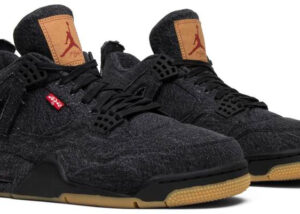 Levis x Air Jordan 4 Retro Black Denim AO2571-001 – Potoslime