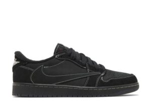Travis Scott x Air Jordan 1 Retro Low OG SP Black Phantom DM7866-001 Sneaker Shoes