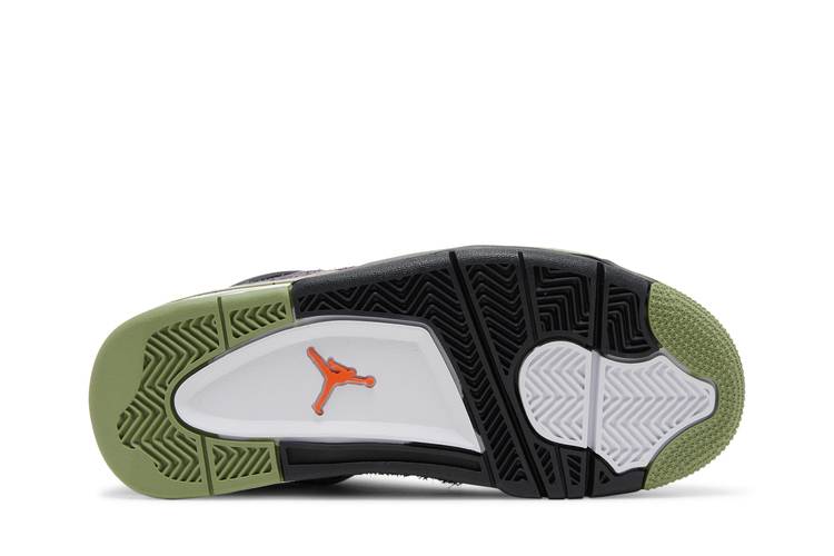 Wmns Air Jordan 4 Retro Canyon Purple AQ9129-500 Sneaker Shoes - Image 5