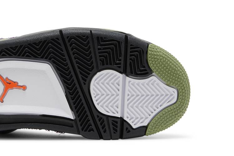 Wmns Air Jordan 4 Retro Canyon Purple AQ9129-500 Sneaker Shoes - Image 6